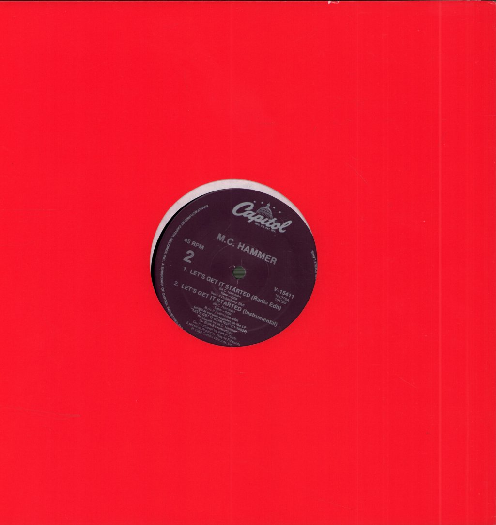 Mc Hammer - Let's Get It Started - 12 Inch