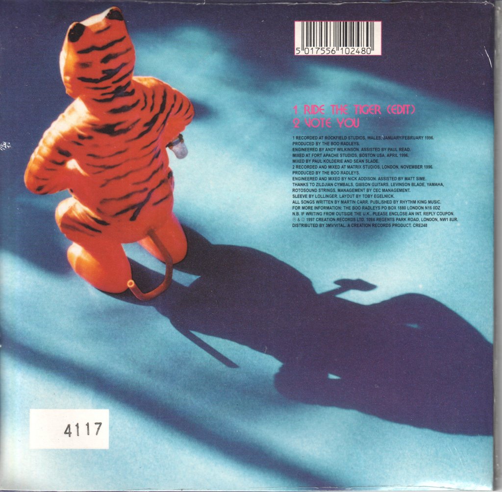 Boo Radleys - Ride The Tiger - 7 Inch