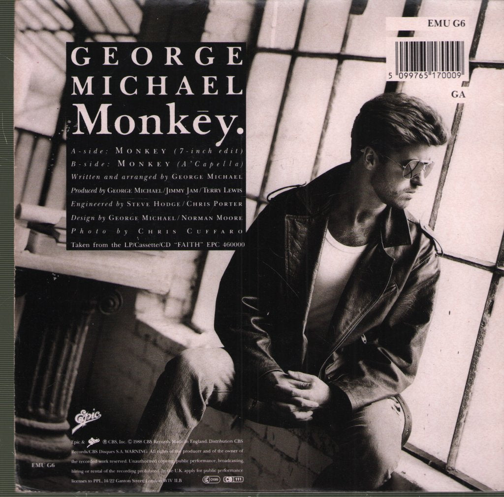 George Michael - Monkey - 7 Inch