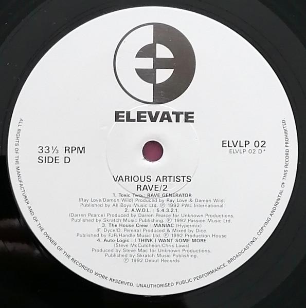 Various Artists - Rave II Strictly Hardcore! - Double Lp