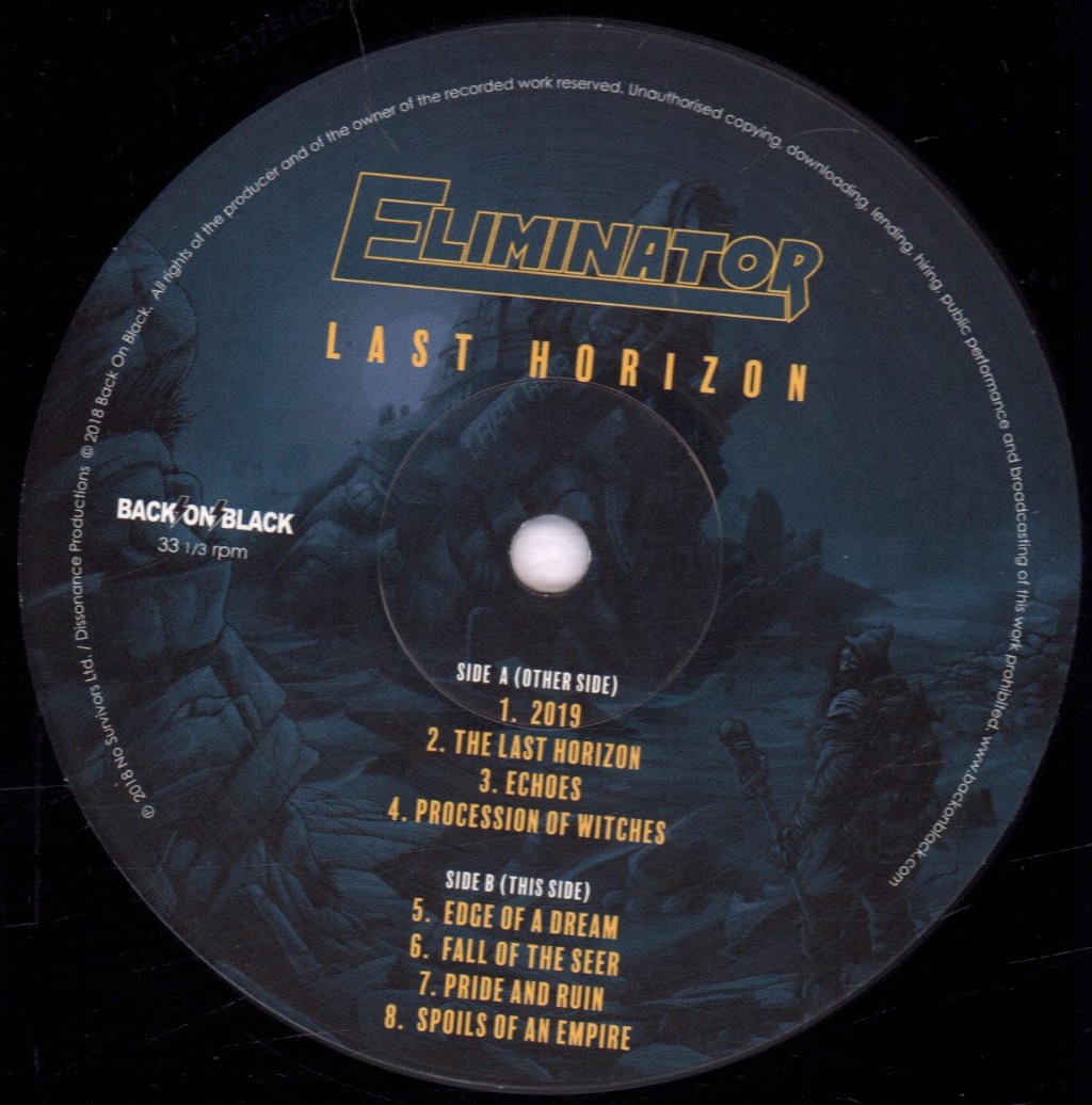 Eliminator - Last Horizon - Lp