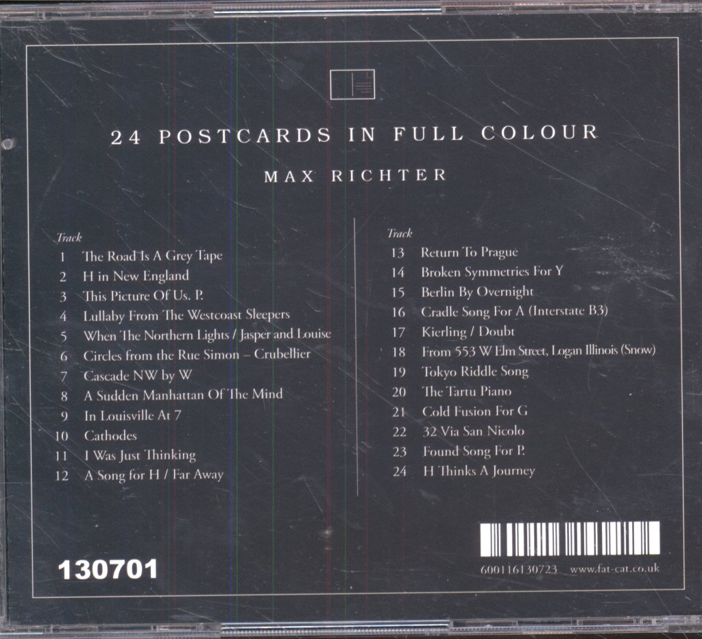Max Richter - 24 Postcards In Full Colour - Cd