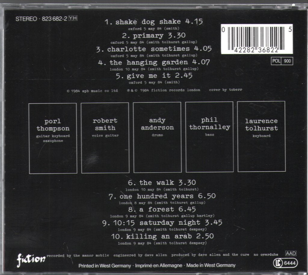 Cure - Concert - The Cure Live - Cd