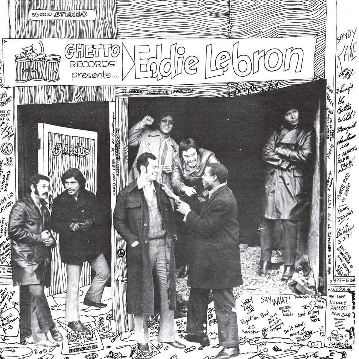 Eddie Lebron - Ghetto Records Presents... - Lp