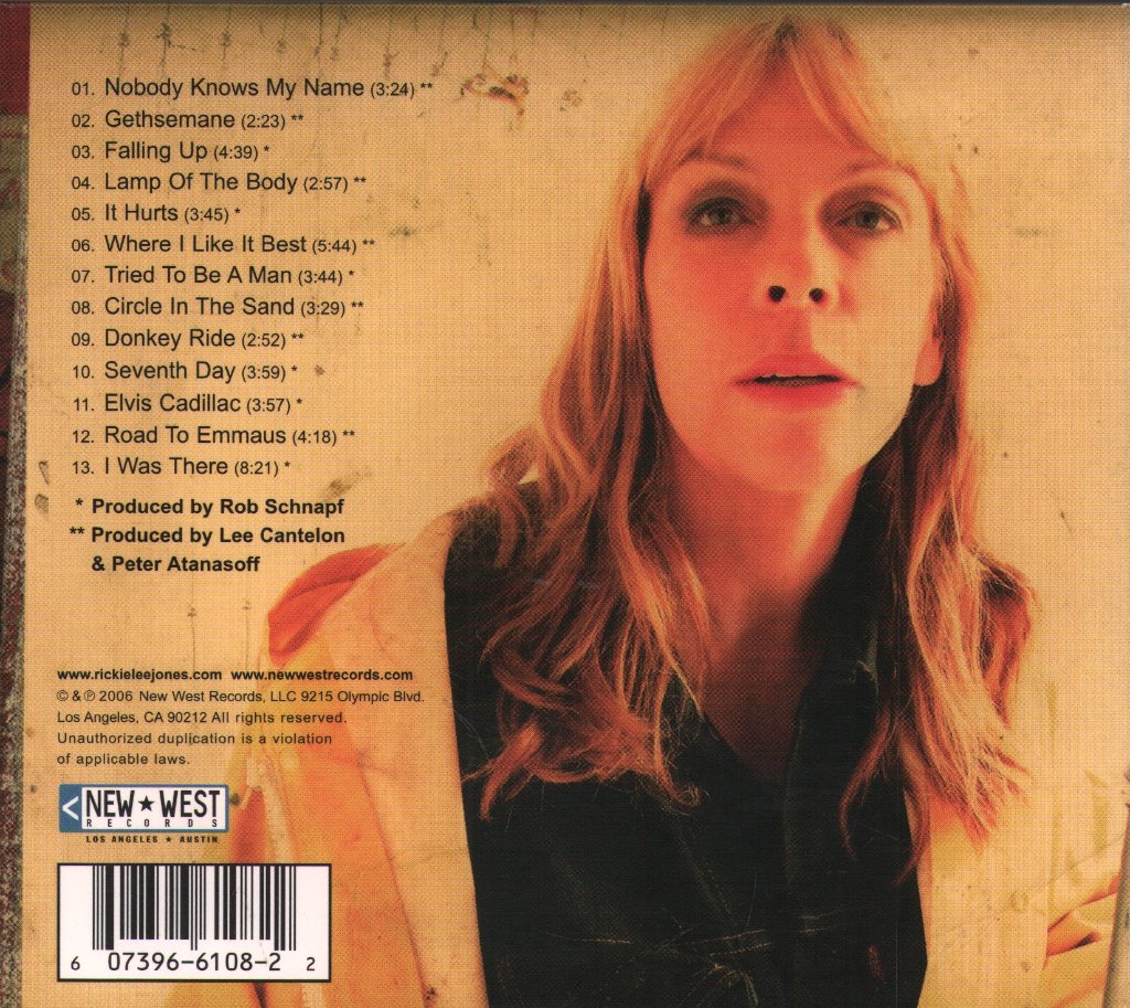 Rickie Lee Jones - Sermon On Exposition Boulevard - Cd