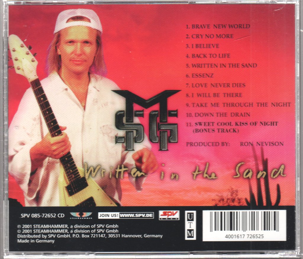 Michael Schenker Group - Written Inthe Sand - Cd