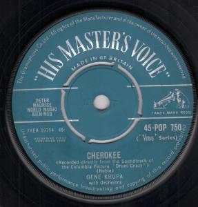 Gene Krupa - Cherokee - 7 Inch