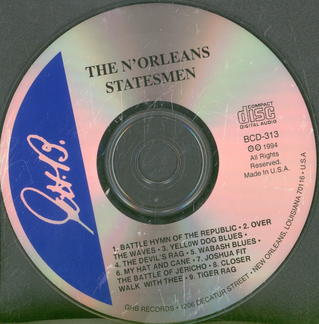 N'Orleans Statesmen - N'Orleans Statesmen - Cd