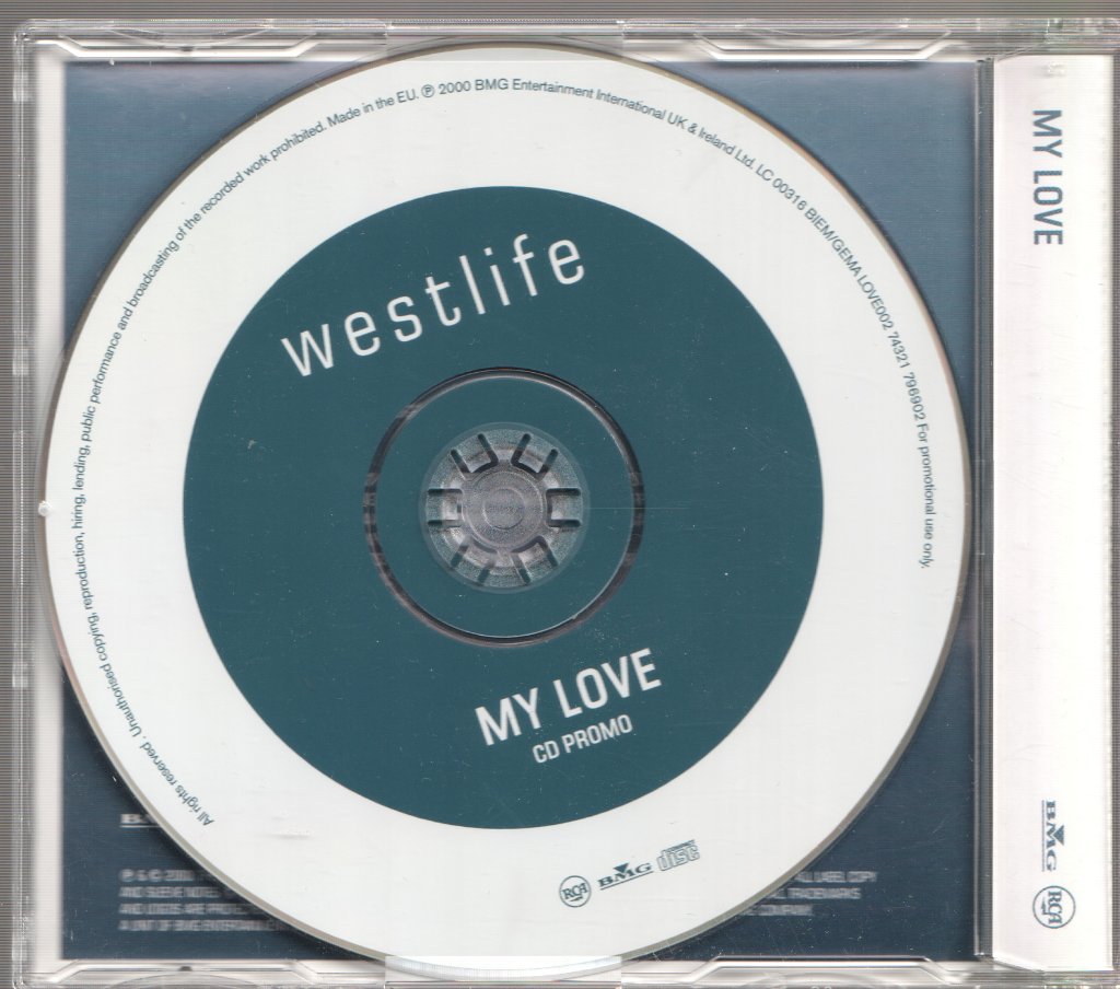 Westlife - My Love - Cd