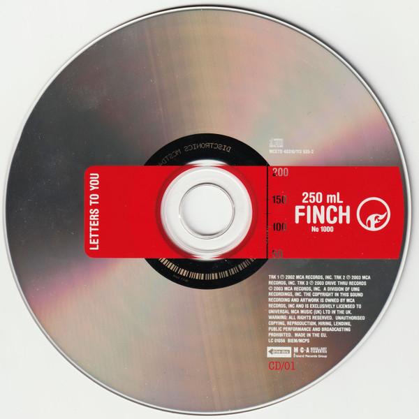Finch - Letters To You - Cd