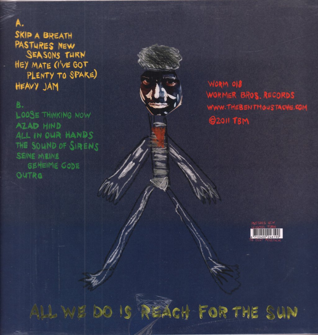 Bent Moustache - Pastures New Seasons Turn - Lp
