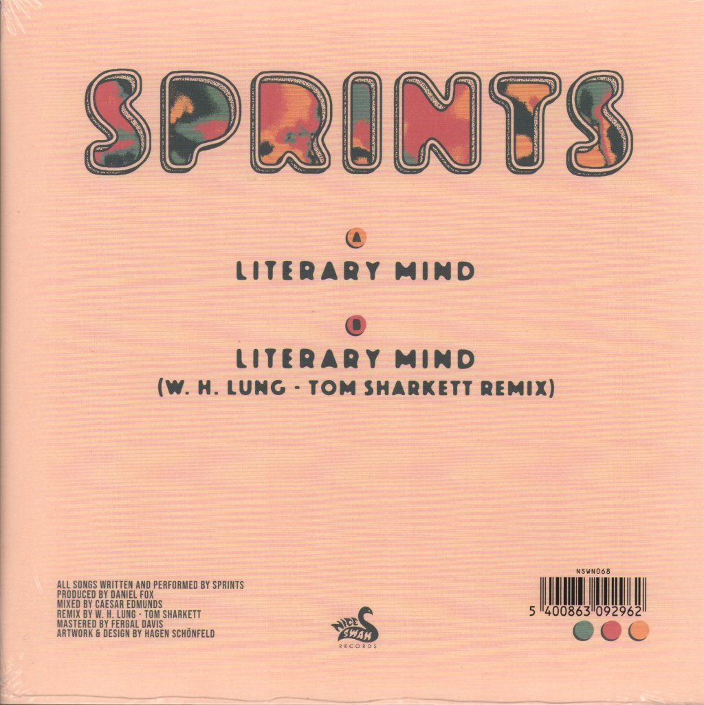 Sprints - Literary - 7 Inch
