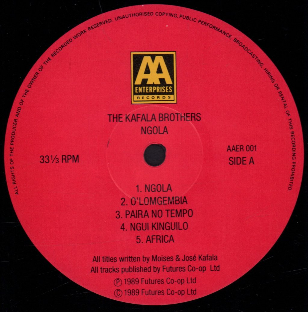 Kafala Brothers - Ngola - Lp