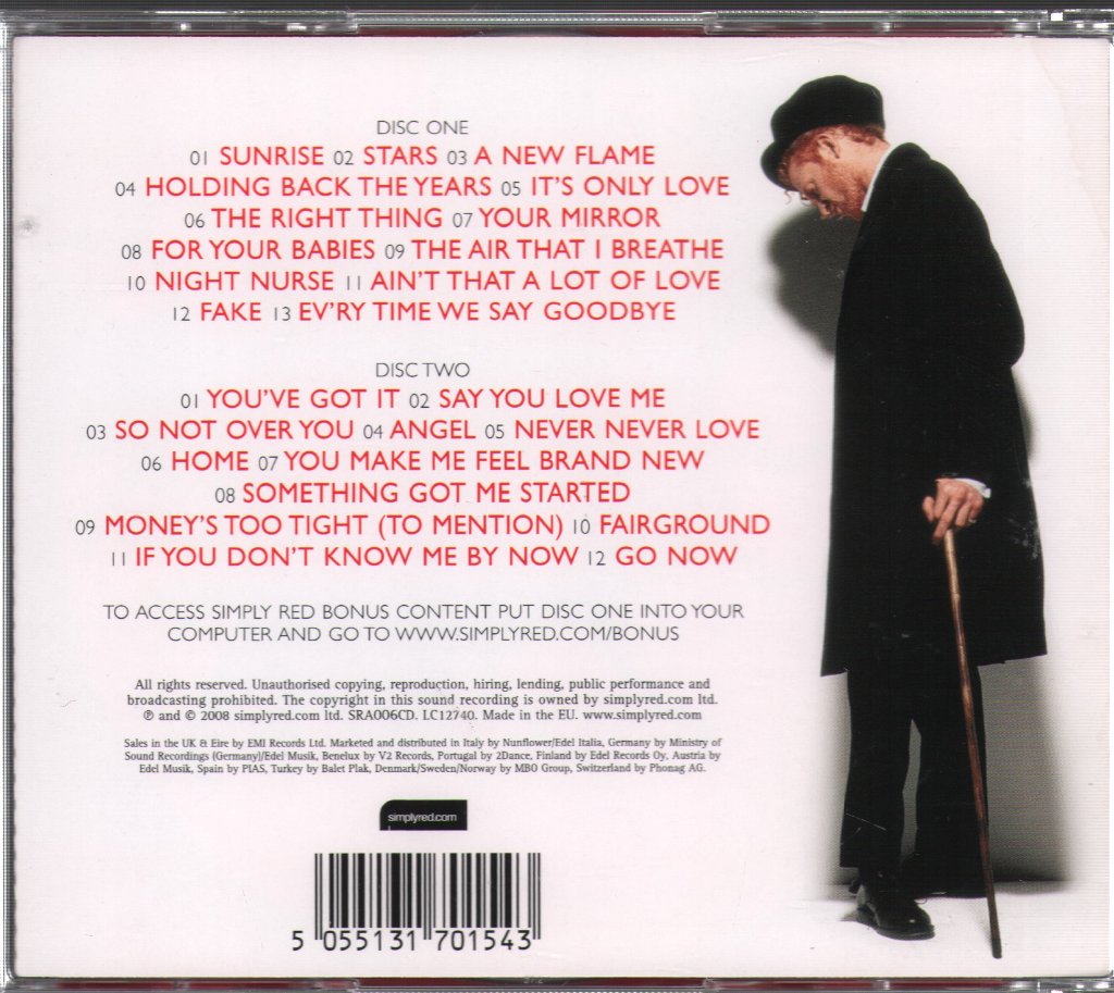 Simply Red - 25 (The Greatest Hits) - Double Cd