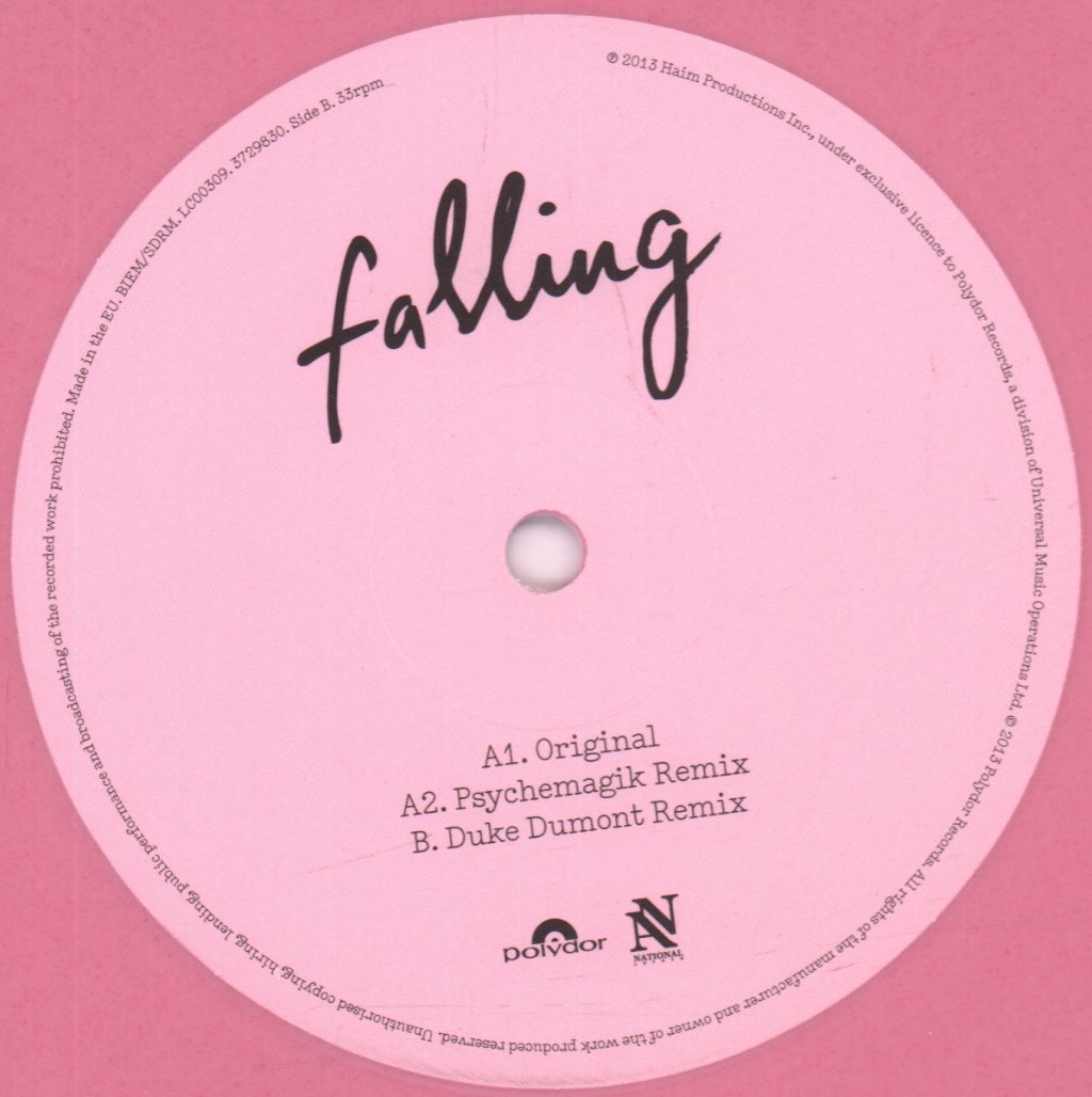 Haim - Falling - 10 Inch