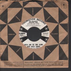 Mitch And His Sing Along With Mitch Chorus - Children's Marching Song - 7 Inch