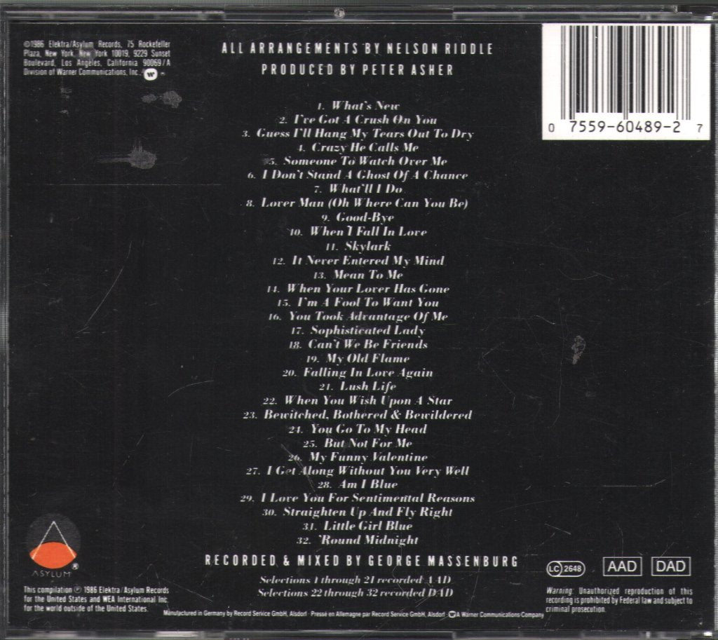 Linda Ronstadt - 'Round Midnight - Cd Set