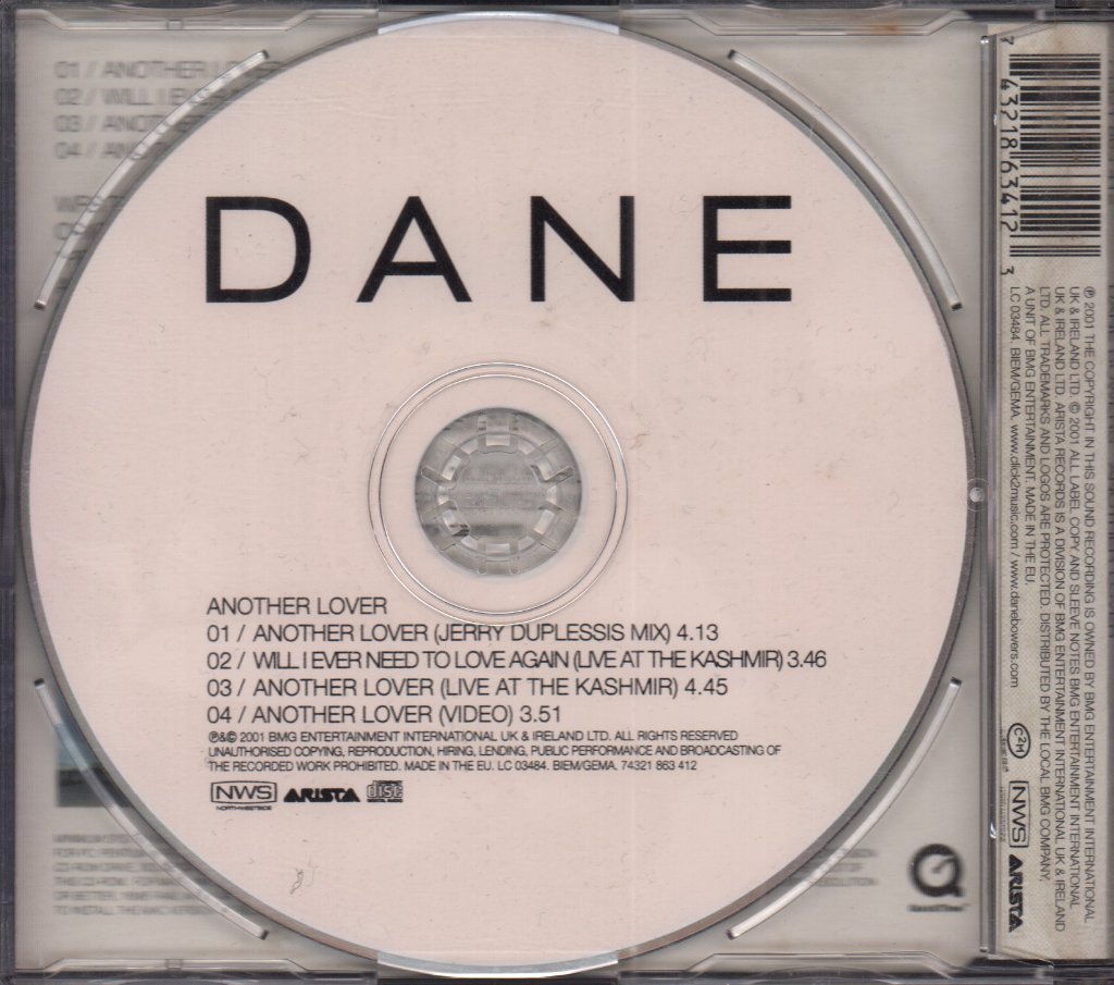 Dane Bowers - Another Lover - Cd