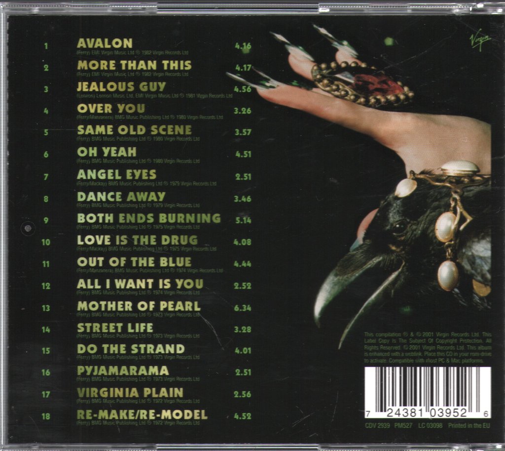 Roxy Music - Best Of Roxy Music - Cd