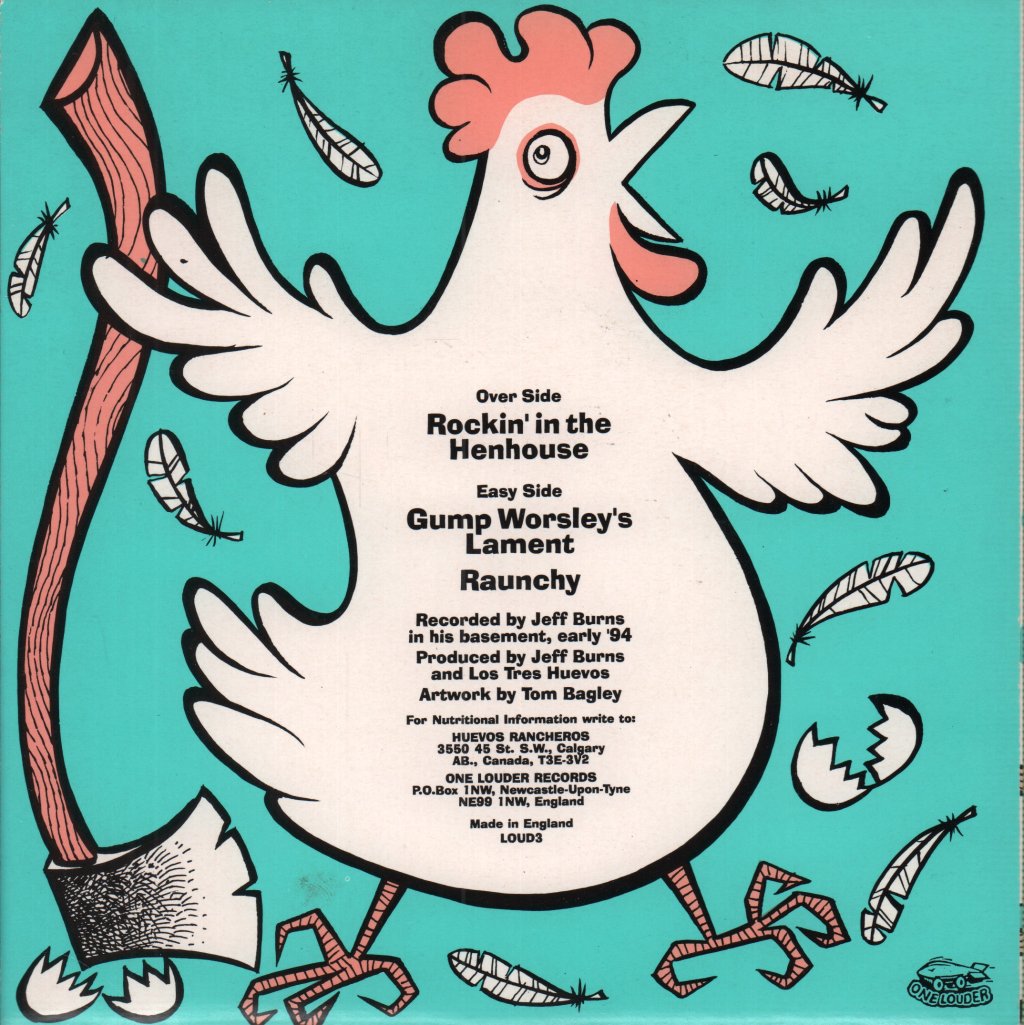 Huevos Rancheros - Rockin' In The Henhouse - 7 Inch