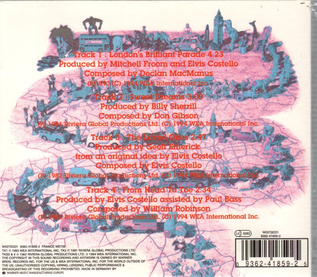 Elvis Costello - London's Brilliant Parade - Cd