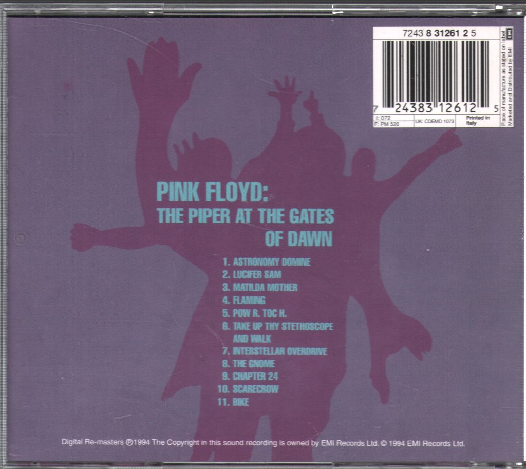 Pink Floyd - Piper At The Gates Of Dawn - Cd