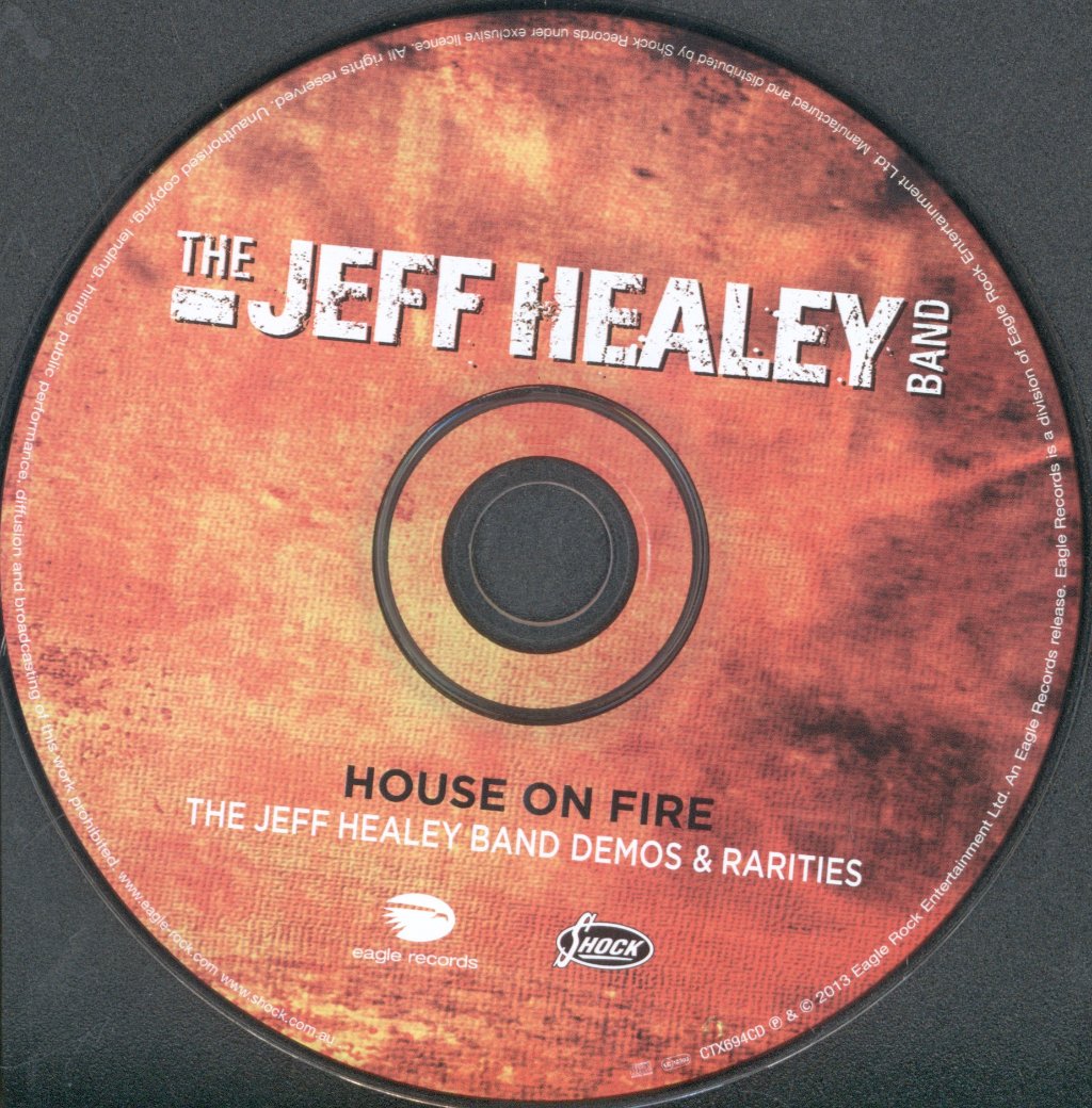 Jeff Healey Band - House On Fire - Demos & Rarities - Cd