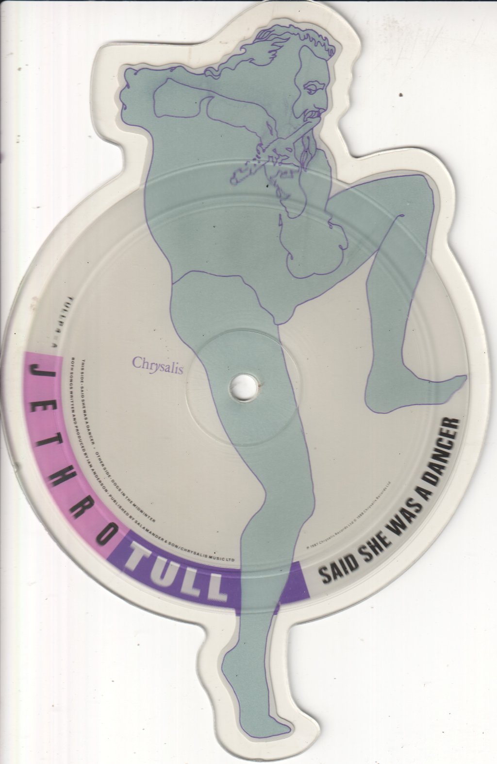 Jethro Tull - Said She Was A Dancer - 5 Inch