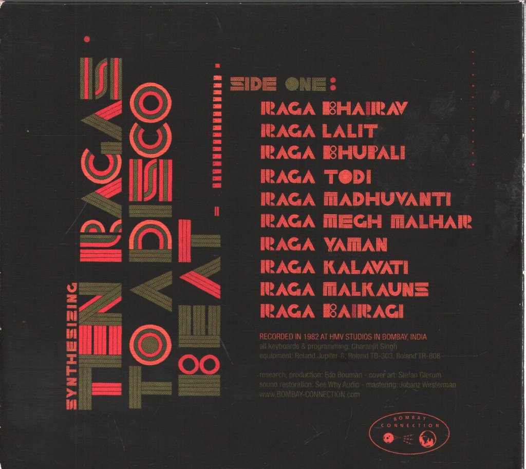 Charanjit Singh - Synthesizing (Ten Ragas To A Disco Beat) - Cd