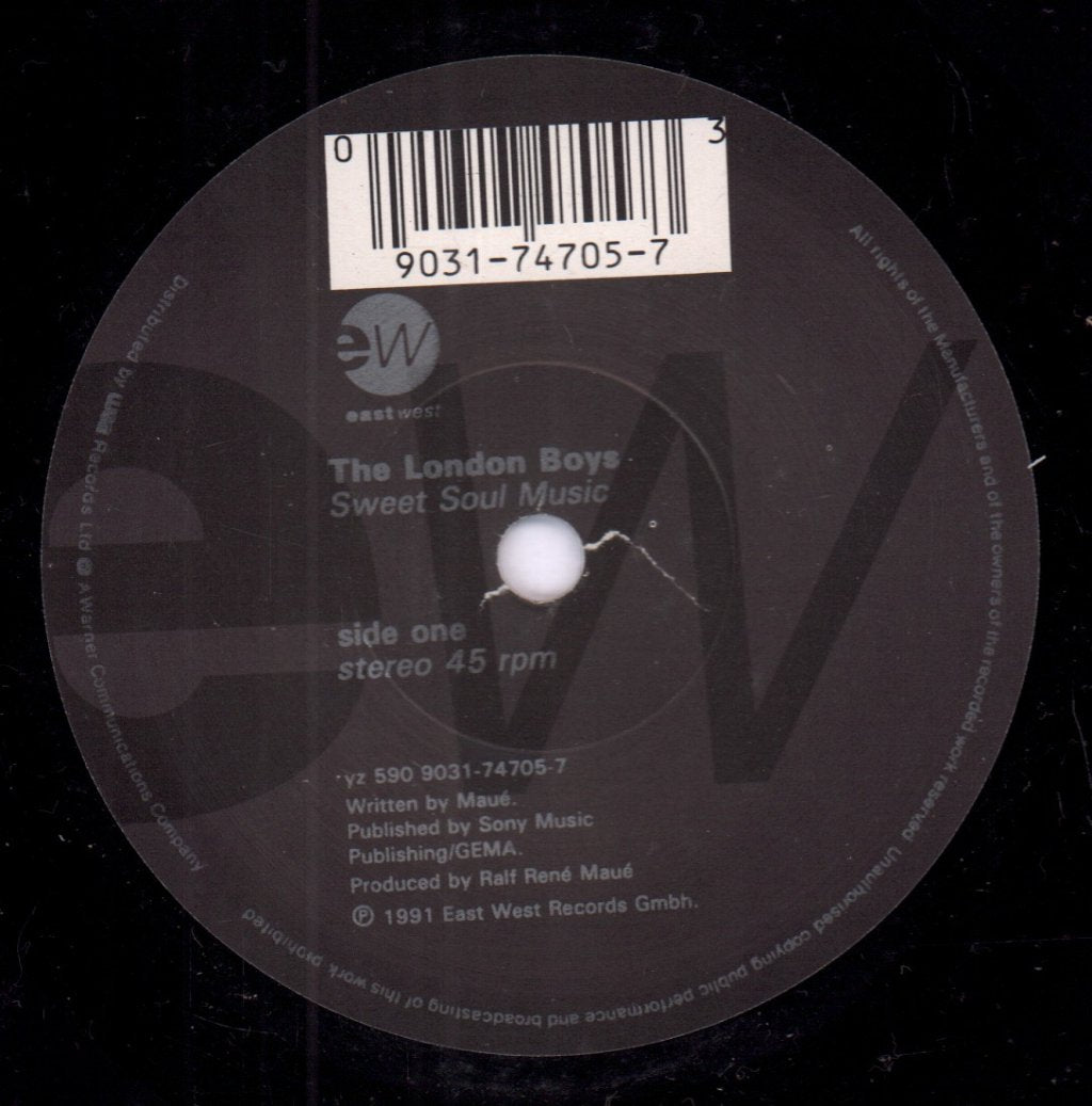 London Boys - Sweet Soul Music - 7 Inch