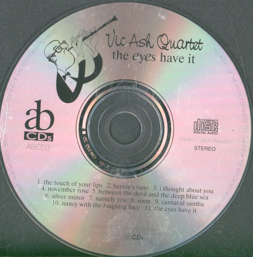 Vic Ash Quartet - Eyes Have It - Cd