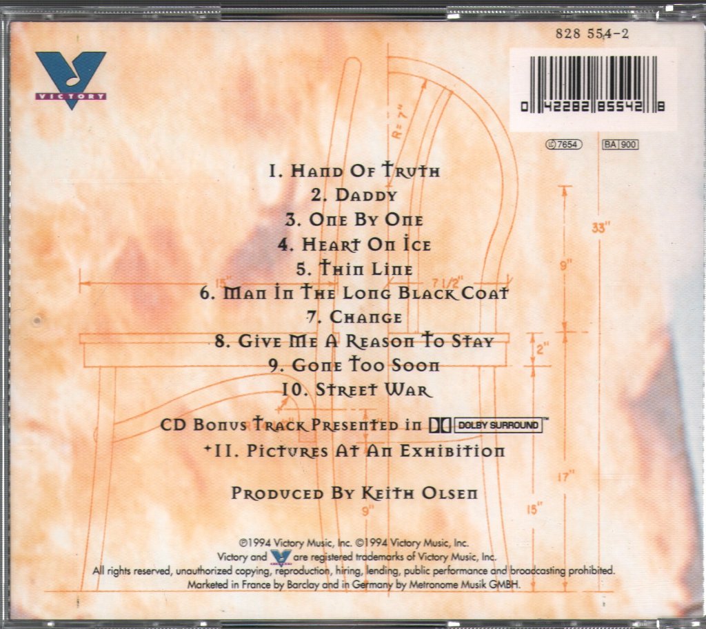 Emerson, Lake & Palmer - In The Hot Seat - Cd