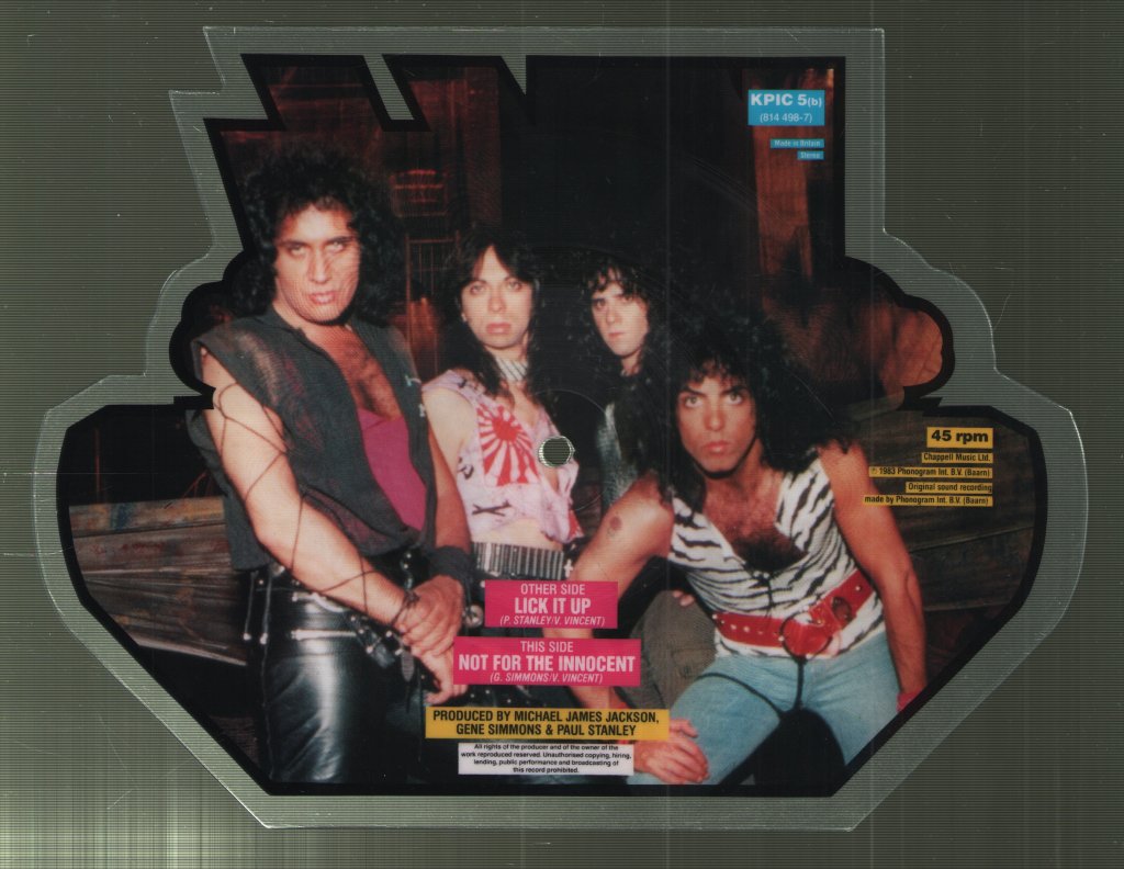Kiss - Lick It Up - 7 Inch