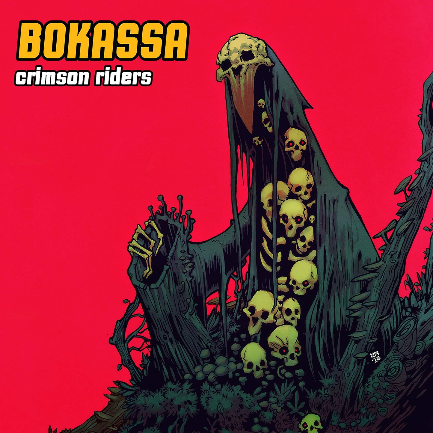 Bokassa - Crimson Riders - Lp
