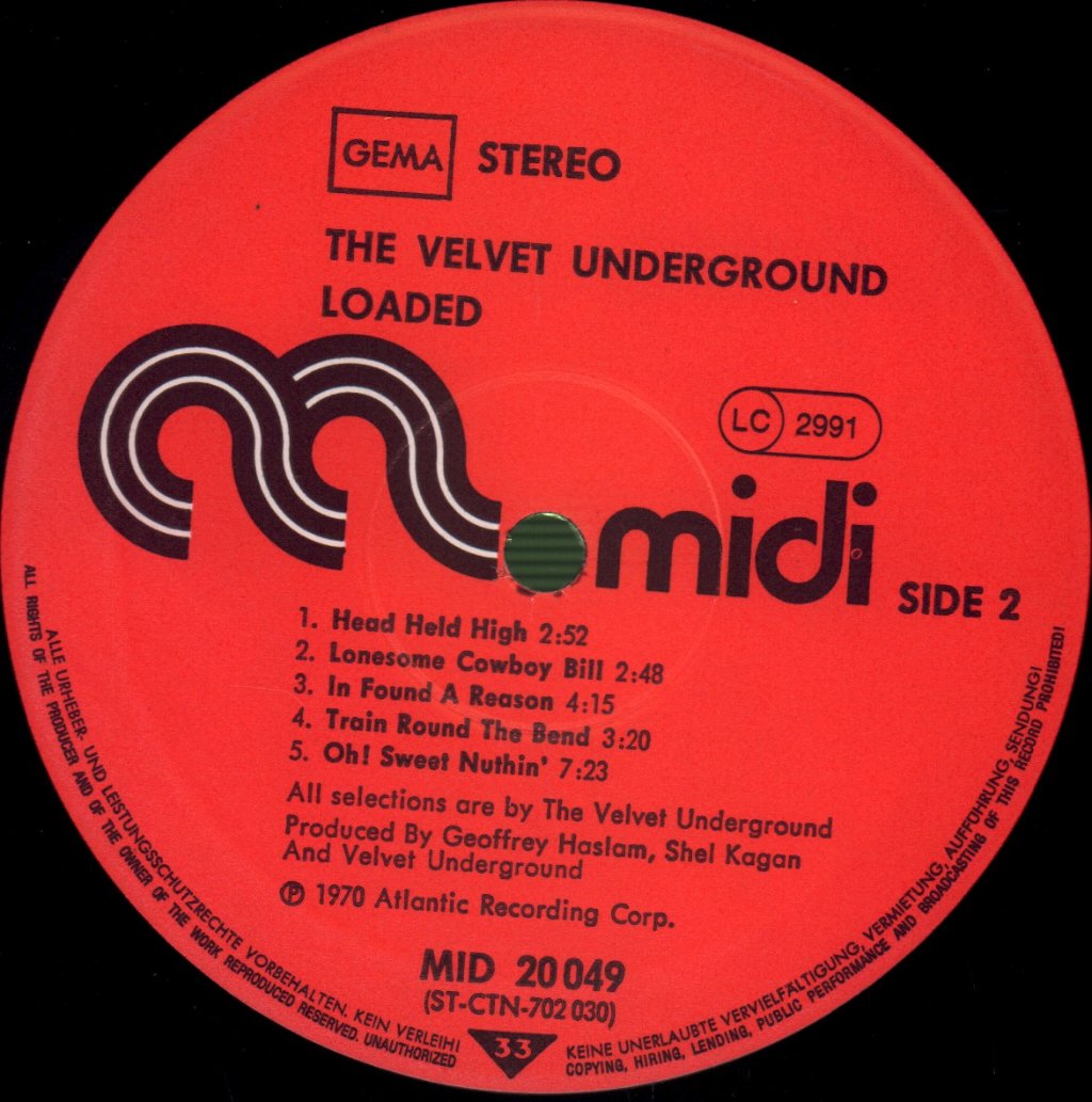 Velvet Underground - Loaded - Lp