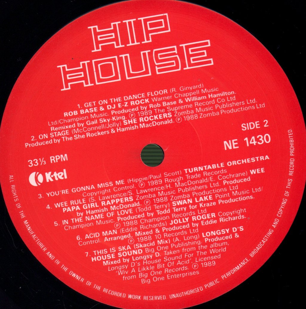 Various Artists - Hip House - The Deepest Beats In Town - Lp