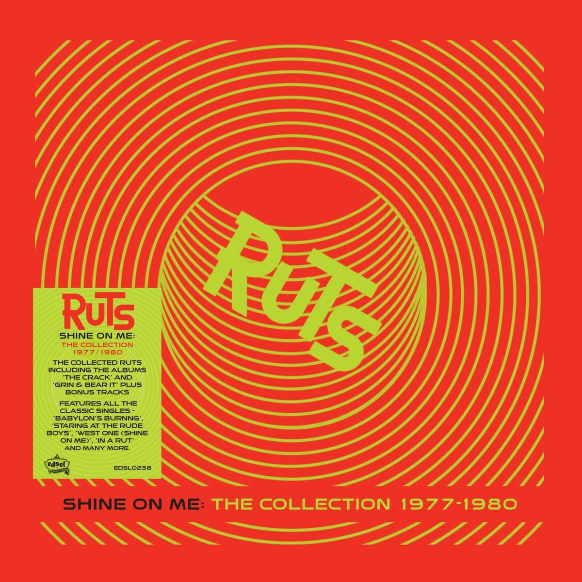 Ruts - Ruts, Shine On Me: Shine On Me the Collection 1979-1980 - Deluxe Gatefold Packaging - Double Cd