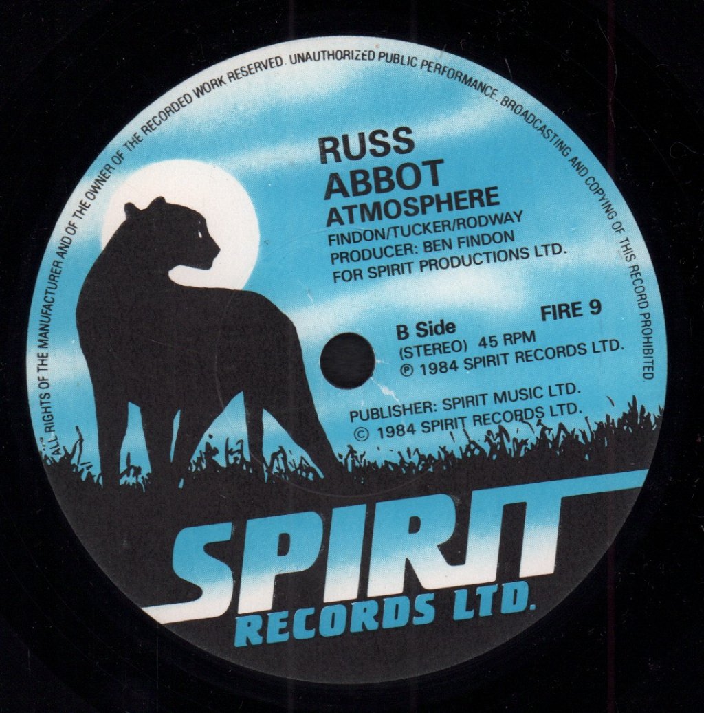 Russ Abbot - Let's Go To The Disco - 7 Inch