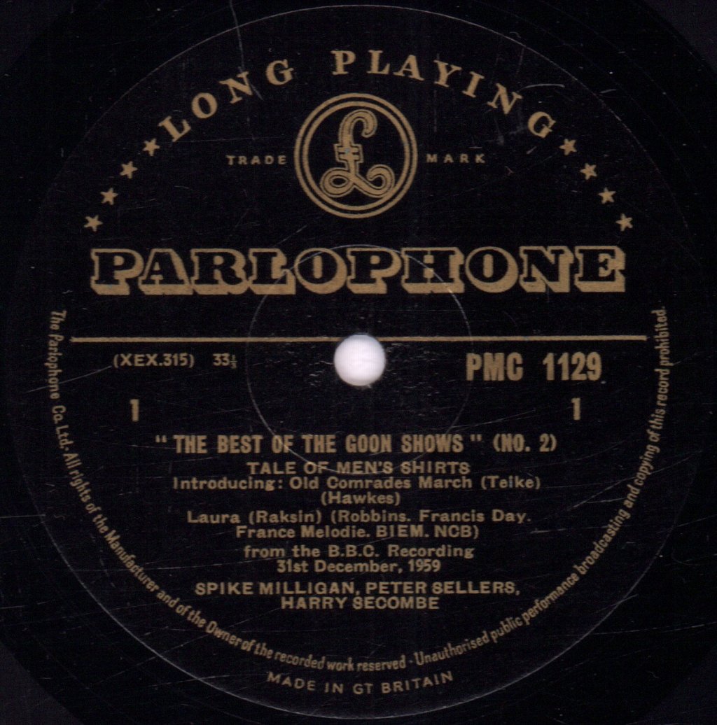Best Of The Goon Shows No 2 - Best Of The Goon Shows No 2 - Lp