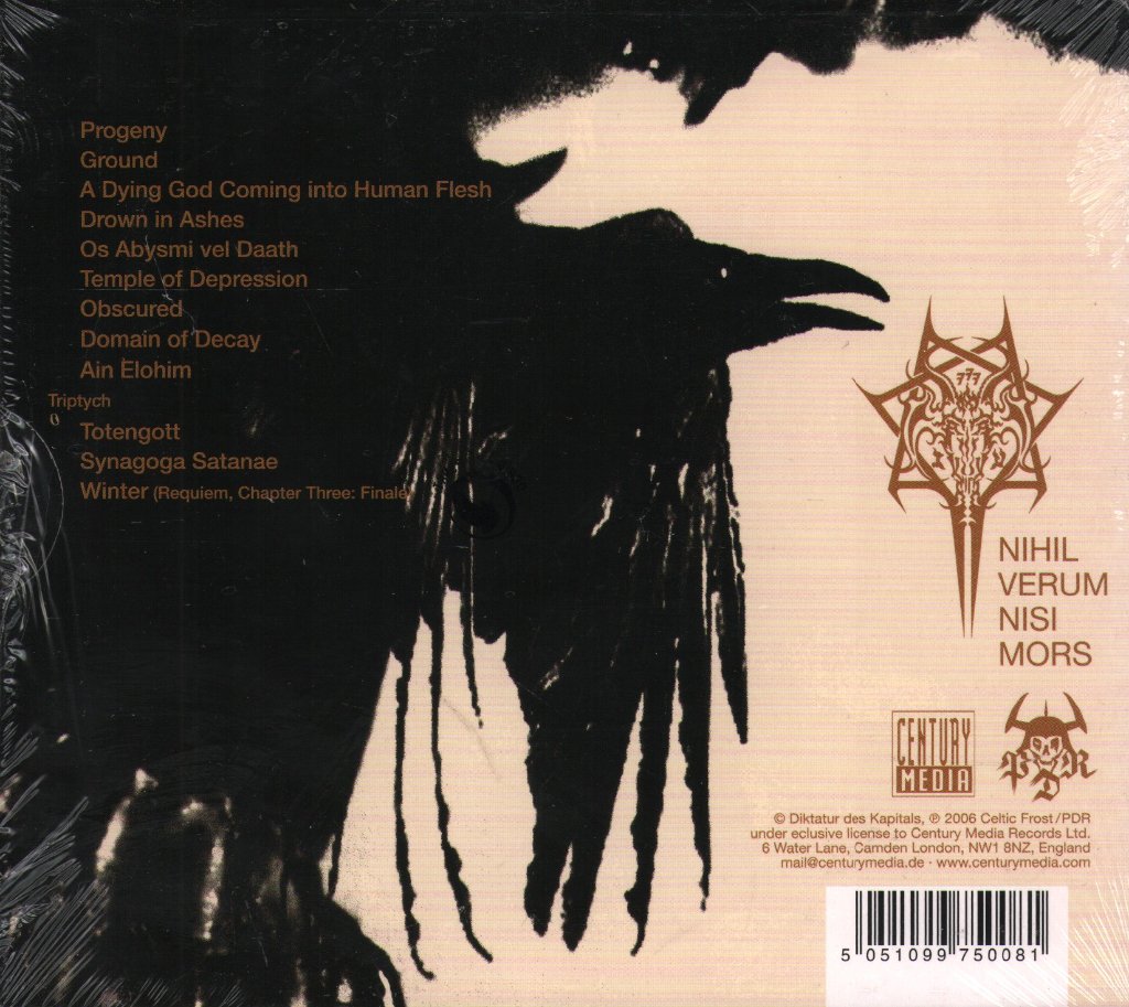 Celtic Frost - Monotheist - Cd