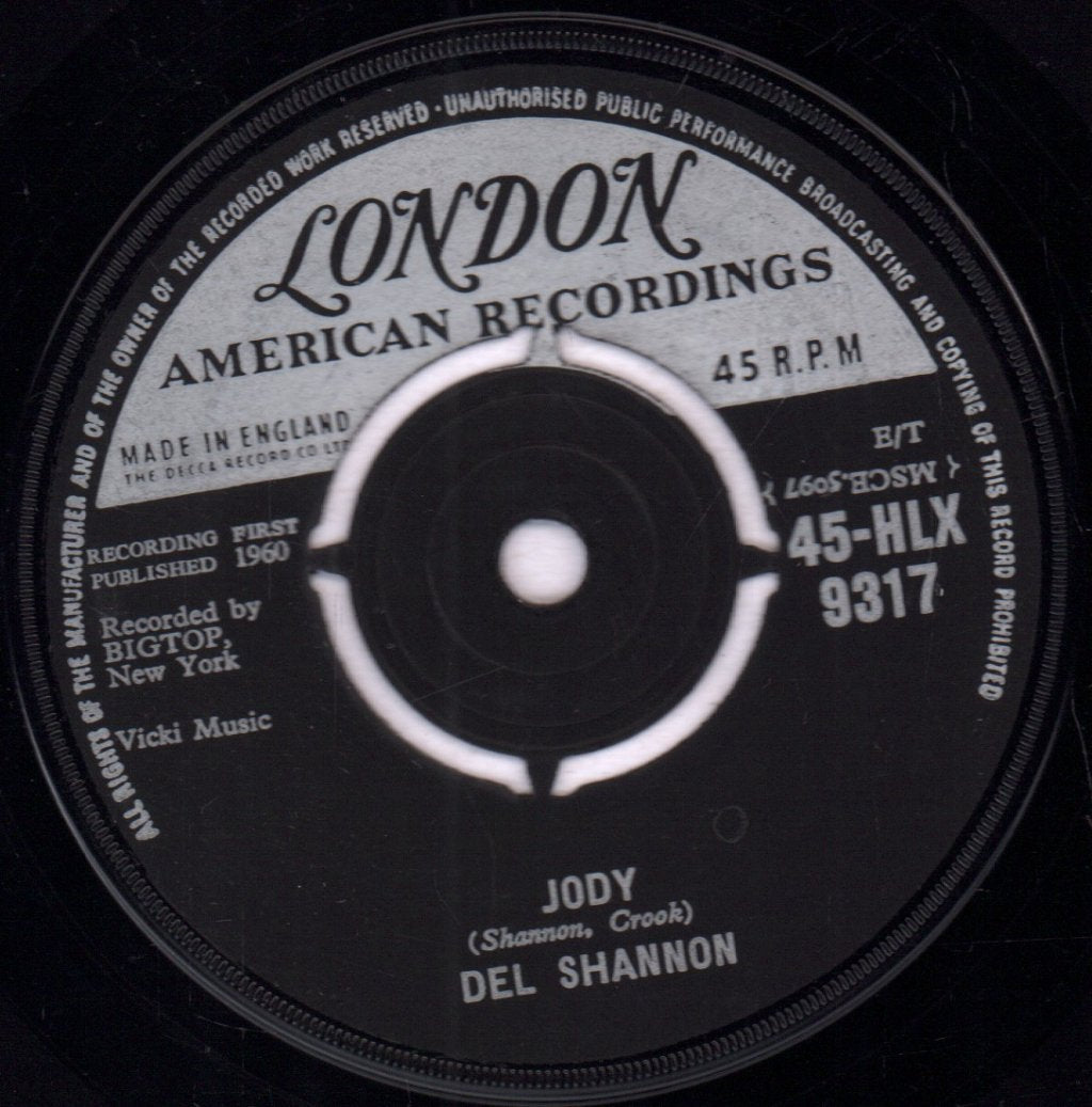 Del Shannon - Runaway - 7 Inch
