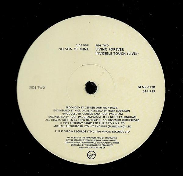 Genesis - No Son Of Mine - 12 Inch