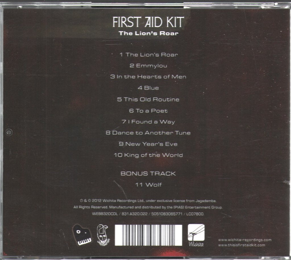 First Aid Kit - Lion's Roar - Cd