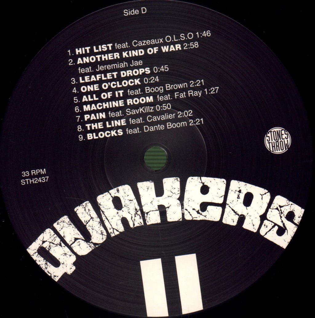 Quakers - II - The Next Wave - Double Lp