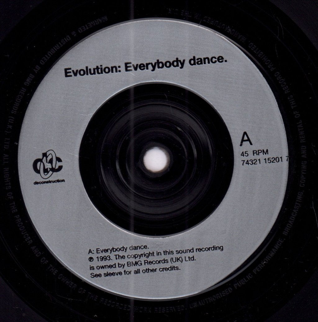 Evolution (90'S Group) - Everybody Dance - 7 Inch