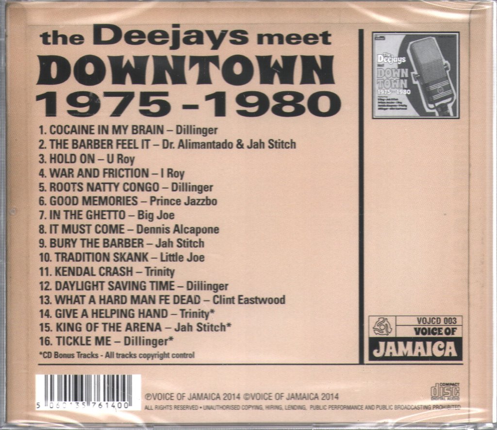 Various Artists - Deejays Meet Down Town 1975-1980 - Cd