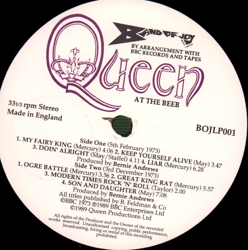 Queen - At The Beeb - Lp