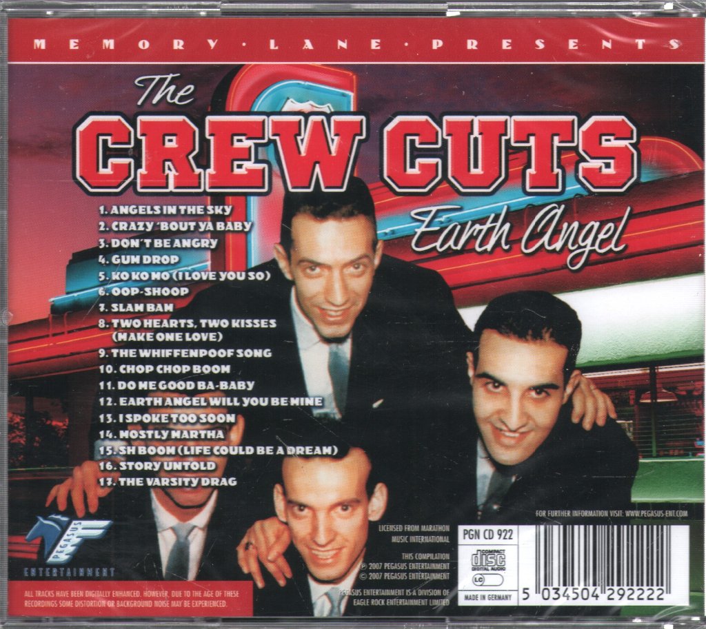 Crew Cuts - Earth Angel - Cd