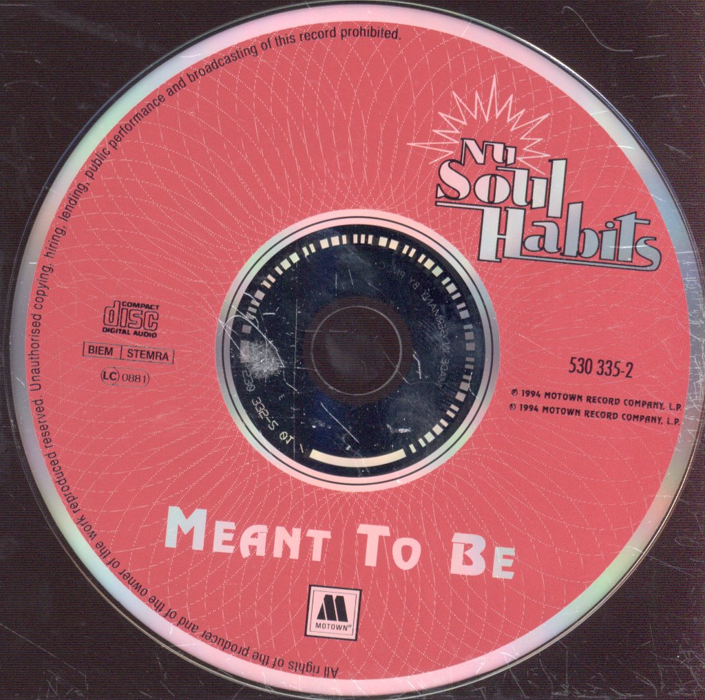 Nu Soul Habits - Meant To Be - Cd