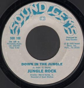 Jungle Rock - Down In The Jungle - 7 Inch